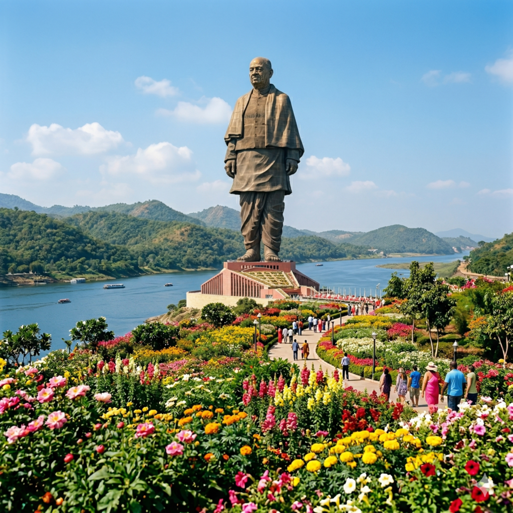 statue of unity valley of flowers